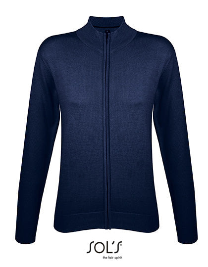 Women´s Zipped Knitted Cardigan Gordon
